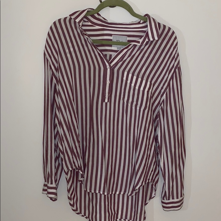 Rails Buttoned Blouse